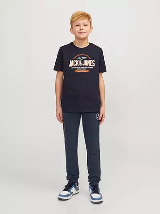 JACK & JONES | Jungen Jogginghose JPSTGORDON JJSWIFT | dunkelblau