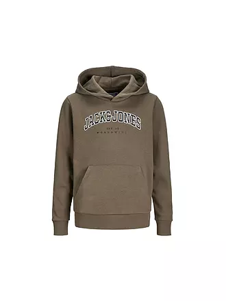 JACK & JONES | Jungen Kapuzensweater - Hoodie JJECALEB | schwarz