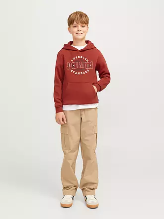 JACK & JONES | Jungen Kapuzensweater - Hoodie JJELOGO | dunkelblau