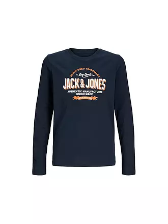 JACK & JONES | Jungen Langarmshirt JJELOGO | olive