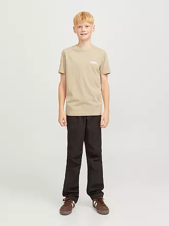 JACK & JONES | Jungen T-Shirt  JORVERMONT | beige