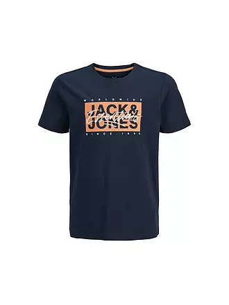 JACK & JONES | Jungen T-Shirt JJCOLTON | dunkelblau