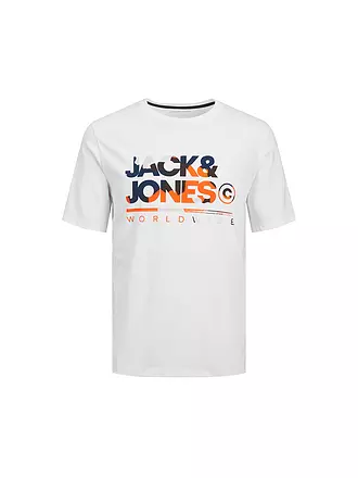 JACK & JONES | Jungen T-Shirt JJLUKE | weiss