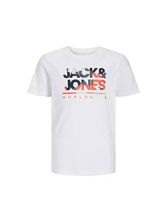 JACK & JONES | Jungen T-Shirt JJLUKE | weiss