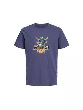 JACK & JONES | Jungen T-Shirt JOREIGHT SKULL | blau