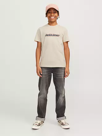 JACK & JONES | Jungen T-Shirt JORVESTERBRO | beige