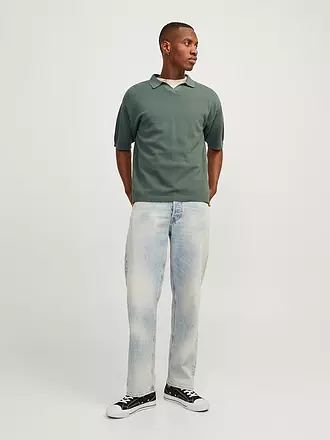 JACK & JONES | Poloshirt JORLINEN | petrol