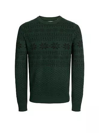 JACK & JONES | Pullover JJXMAS GABRIEL | schwarz