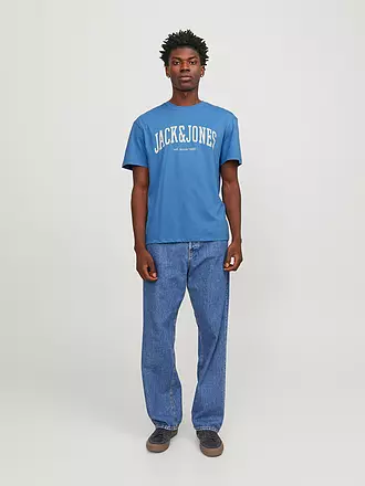 JACK & JONES | T-Shirt  JJEJOSH | hellblau