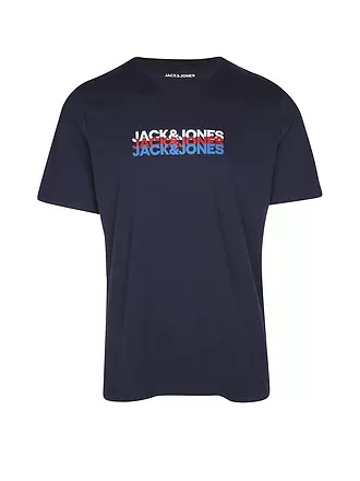 JACK & JONES | T-Shirt JJCYBER | hellblau