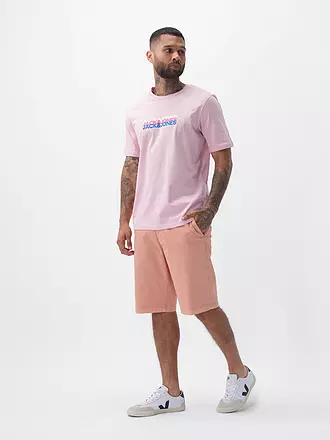 JACK & JONES | T-Shirt JJCYBER | rosa