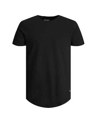 JACK & JONES | T-Shirt JJENOA | schwarz