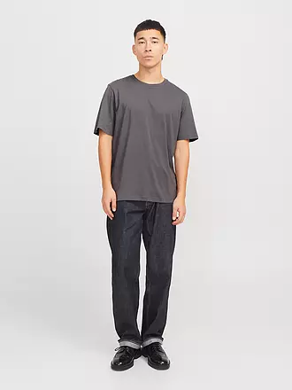 JACK & JONES | T-Shirt JJEORGANIC | grau