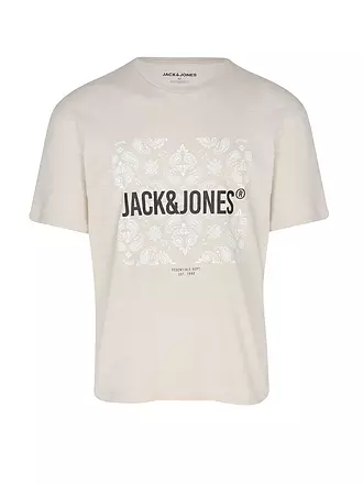 JACK & JONES | T-Shirt JJPAISLEY | schwarz