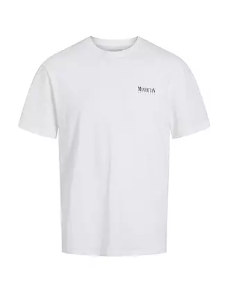 JACK & JONES | T-Shirt JORBRONX SQUARE | creme