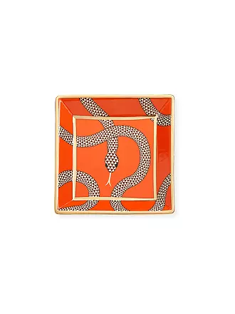 JONATHAN ADLER | Schale Quadratisch 11,5cm EDEN Orange  | 