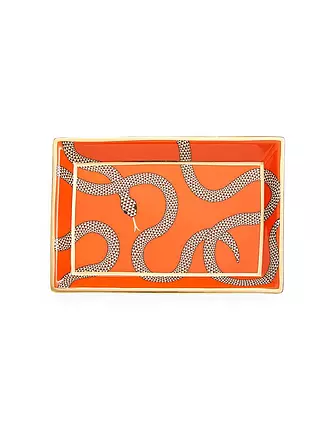 JONATHAN ADLER | Schale Rechteckig 17,7x12cm EDEN Orange | orange