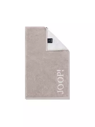 JOOP | Gästetuch 30x50cm DIVEDED DOUBLEFACE Aqua | beige