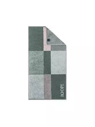 JOOP | Handtuch 50x100cm DIVIDED SQUARES Sabei | dunkelblau