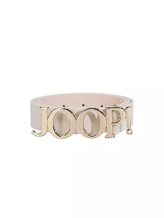 JOOP | Ledergürtel | creme