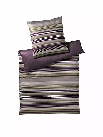 JOOP | Satin Bettwäsche 70x90cm/140x200cm Micro Lines Ivy | 