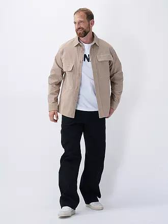 JW ANDERSON | Overshirt Oversized Fit | camel