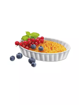 KÜCHENPROFI | Creme Brulee Schälchen 6er Set | weiss