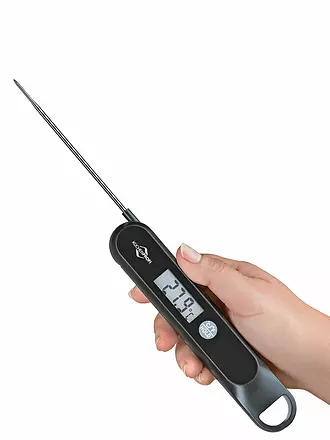 KÜCHENPROFI | Digitales Thermometer SHAKE 18cm Schwarz | 