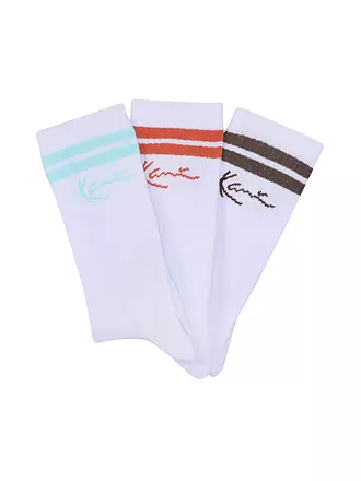 KARL KANI | Socken 3er Pkg. weiss | weiss