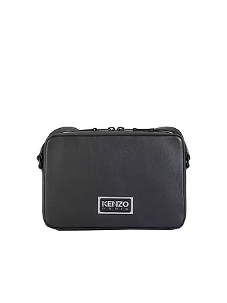 KENZO | Ledertasche - Umhängetasche KENZOGRAPHY | schwarz