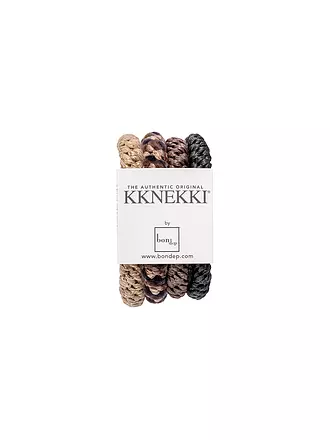 KKNEKKI | Haargummi 4er Pkg BUNDLE 28 | beige