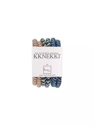 KKNEKKI | Haargummi 6er Pkg BUNDLE 11 | blau