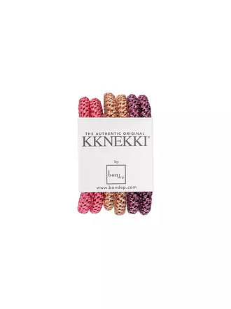 KKNEKKI | Haargummi 6er Pkg BUNDLE 4 | rosa