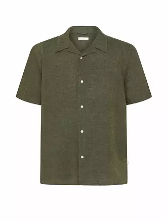 KNOWLEDGE COTTON APPAREL | Leinenhemd | olive