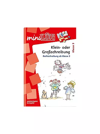 LÜK | miniLÜK - Klein- oder Großschreibung 3. Klasse | 