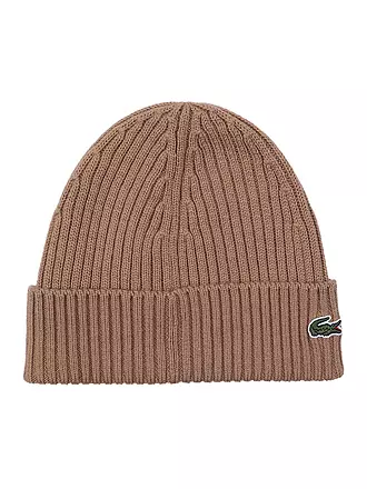 LACOSTE | Mütze - Beanie | camel