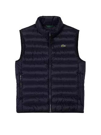 LACOSTE | Steppgilet | schwarz