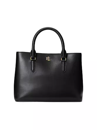 LAUREN RALPH LAUREN | Ledertasche - Henkeltasche MARCY 26 Small | schwarz