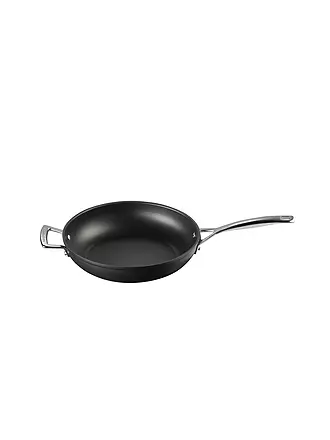 LE CREUSET | Aluminium-Antihaft hohe Pfanne mit Gegengriff 28cm/3,2l | schwarz