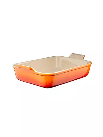 LE CREUSET | Auflaufform Tradition 32x24cm 4l Ofenrot | dunkelrot