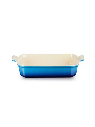 LE CREUSET | Auflaufform Tradition 32x24cm 4l Ofenrot | blau