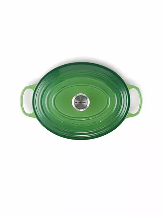 LE CREUSET | Bräter oval SIGNATURE 31cm 6,3l Nectar | grün