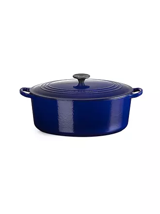 LE CREUSET | Bräter oval TRADITION 31cm/6,3l Indigo | dunkelblau