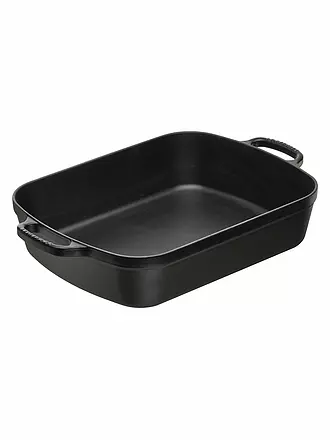 LE CREUSET | Bräter rund Gusseisen 6,6l (Schwarz) | orange