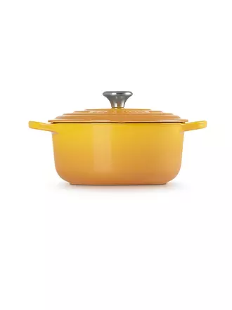 LE CREUSET | Bräter rund SIGNATURE 20cm/4,2l Nectar | dunkelrot