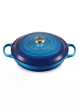 LE CREUSET | Gourmet Profitopf 30cm SIGNATURE Azure  | 