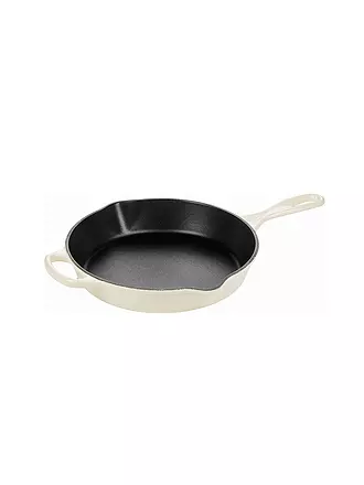 LE CREUSET | Hohe Brat- und Servierpfanne aus Gusseisen 26cm/2l Nectar | creme