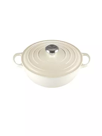 LE CREUSET | La Marmite - Familientopf Signature 24cm Meringue | creme