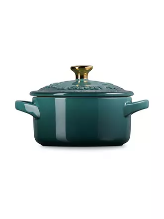 LE CREUSET | Mini Cocotte mit Deckel 10cm HOLLY Artichaut | dunkelgrün