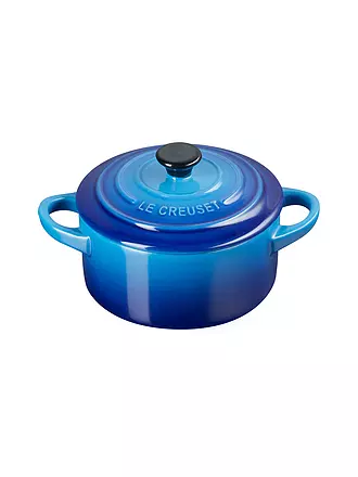 LE CREUSET | Mini-Cocotte POTERIE 10cm/0,2L Garnet | blau